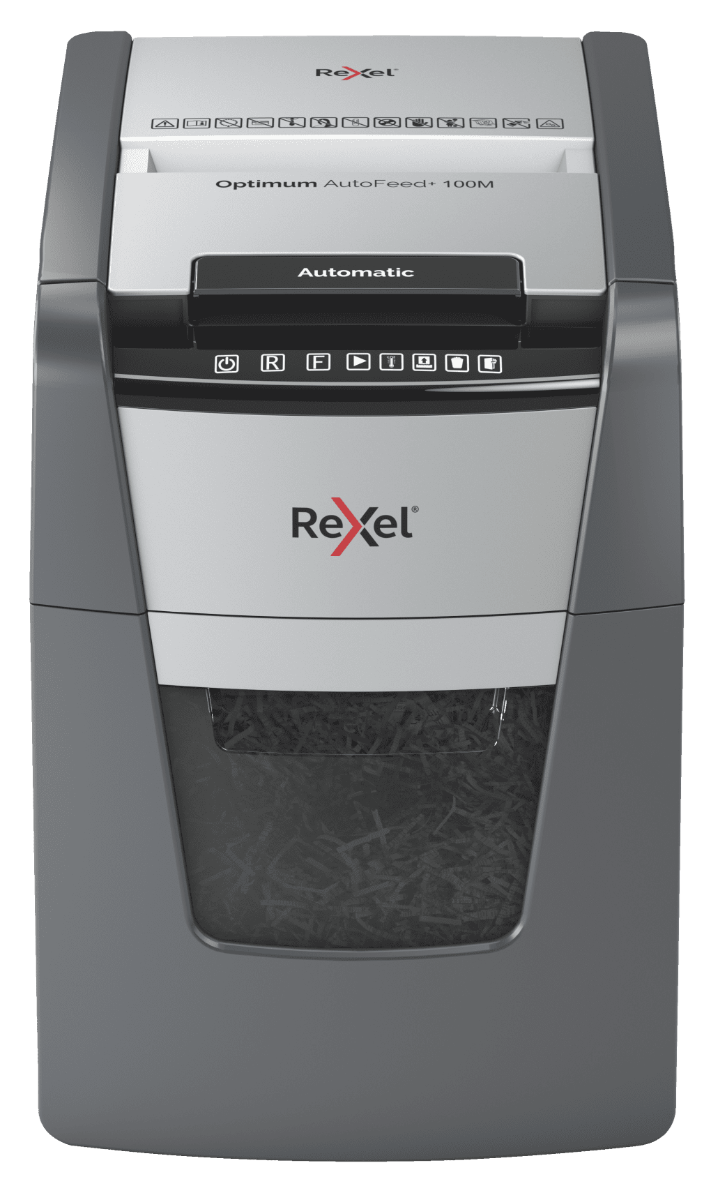 Rexel Optimum Autofeed 100m Automatic Micro Cut Paper Shredder P5 Rexel