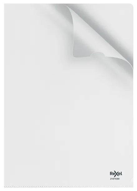 Rexel Essential Folder A4, 30% pre-consumer recycled plastic