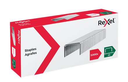 Rexel Omnipress 60 Staples - Pack of REXEL